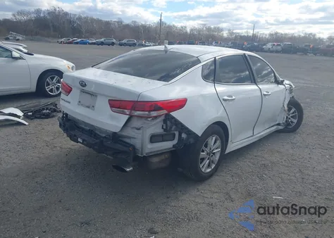 2018 Kia Optima Lx из США, поврежденный, VIN 5XXGT4L32JG248608